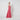 2000s Valentino Pink Beaded Gown with Sheer Panels