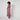 1920s Pink Full Length Lamé Flapper Dress
