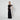 1930s Couture Layered Black Lace Maxi Dress