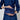 ARCHIVE - 1960s Royal Blue Silk Satin Pleated Handbag