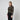 Yvonne of Cherbourg 1930s Black Hand Painted Silk Cropped Jacket