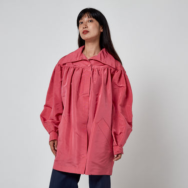 1991 Christian Lacroix Demi Couture Silk Cocoon Jacket