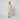 1920s Off-White Lace Wedding Dress with Rhinestone Belt