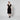1950’s Ceil Chapman Black Crepe Crossover Dress