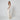 2010s Roberto Cavalli White and Silver Sequin Evening Gown