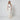 2010s Roberto Cavalli White and Silver Sequin Evening Gown