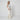 2010s Roberto Cavalli White and Silver Sequin Evening Gown