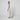 Antique 1910s Ivory Tulle Dress with Ballet Russe Style Knotted Tunic