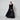 1986 Yves Saint Laurent Haute Couture Black Velvet and Jacquard Dress