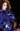 1993 Christian Dior Purple Taffeta Silk Ruffled Cape