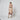 2000s John Galliano Nude Textured Chiffon and Sequinned Dress