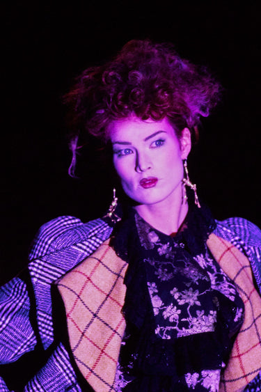 ARCHIVE - F/W 1995 Vivienne Westwood Runway Gold Black Jacquard Shirt
