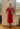 1970s French Crochet and Chenille Red Knit Dress