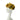 1950s Christian Dior Yellow and Green Floral Crystal Hat