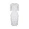 Edwardian 1910s Whitework Embroidered Muslin Lawn Dress