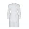 1910s White Cotton Muslin Tea Dress