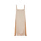 1920s Pink Silk Slip with Embroidered Moth Motif