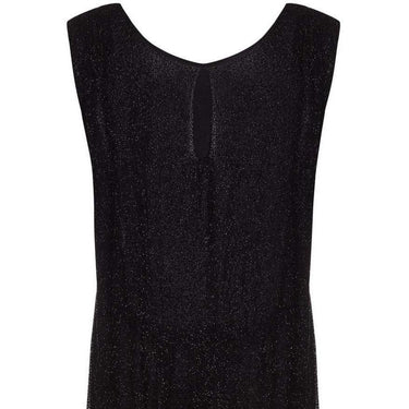 ARCHIVE - 1920s French Couture Black All Over Beaded Flapper Dress