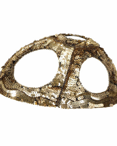 1920s French Gold Sequinned Skull Cap