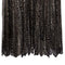 1920s or 1930s Black & Gold Floral Lace French Lame Dress