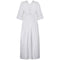 1920s Whitework and Embroidered Eyelet and Satin Work Nightdress