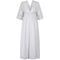 1920s Whitework and Embroidered Eyelet and Satin Work Nightdress