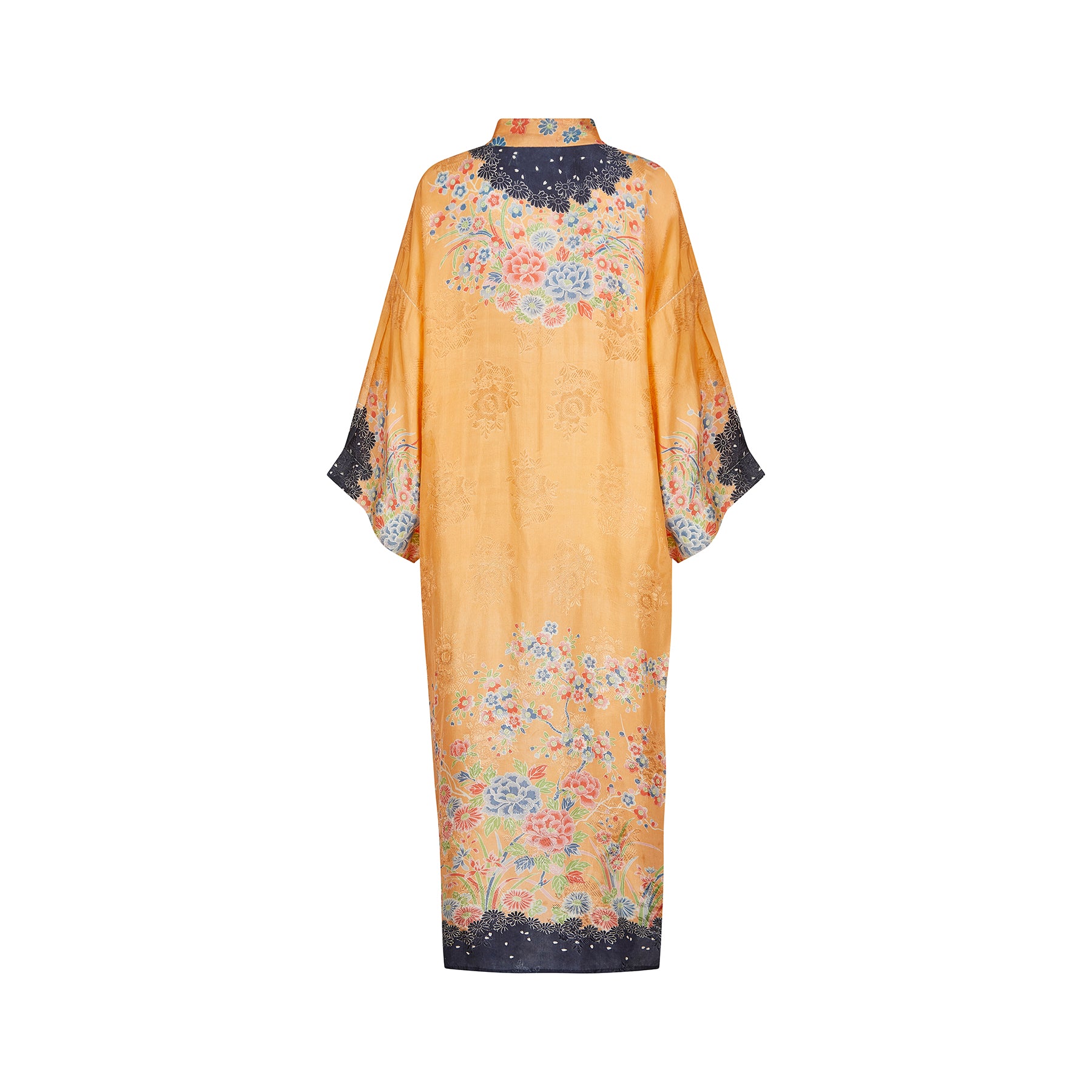 ARCHIVE - 1920s Pongee Silk Satsuma Dressing Robe Gown