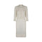 1920s Silk Cream Floral Embroidered Dress