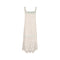 1920s White Cotton Eyelet Slip Dress