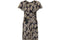 ARCHIVE - 1930s Silk Chiffon Brown Novelty Print Dress
