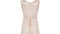 1930s Pink Satin Slip with Lace Cut-Out