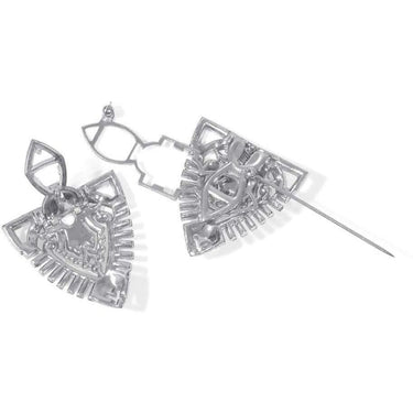 ARCHIVE - 1930s Coro Art Deco "Duette" Dress Pin
