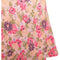 1930s Floral Textured Bed Jacket Cape