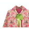 1930s Floral Textured Bed Jacket Cape