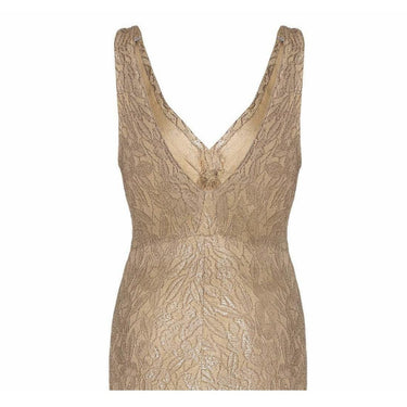 ARCHIVE - 1930s Gold Lame Bias Cut Gown
