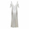 1930s Ivory Satin Wedding Dress