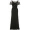 1930’s Layered Black Lace Gown