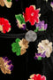 1930s Dickins and Jones Floral Silk Velvet Coat