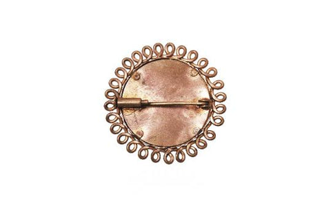 ARCHIVE: 1930s Gold Plated Mother of Pearl Ballerina Brooch