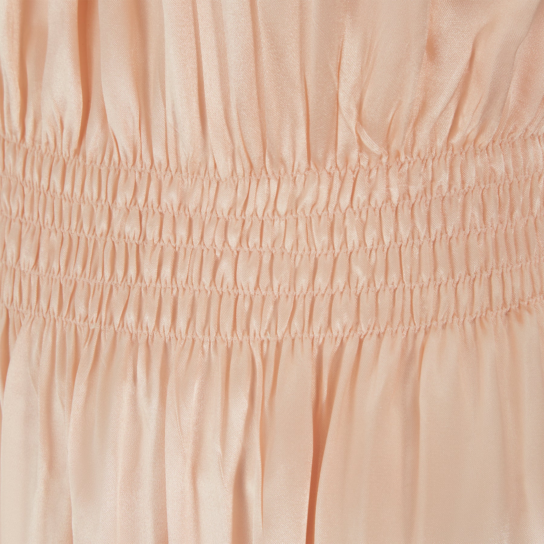 1940s CC41 Labelled Peach Satin Slip Dress