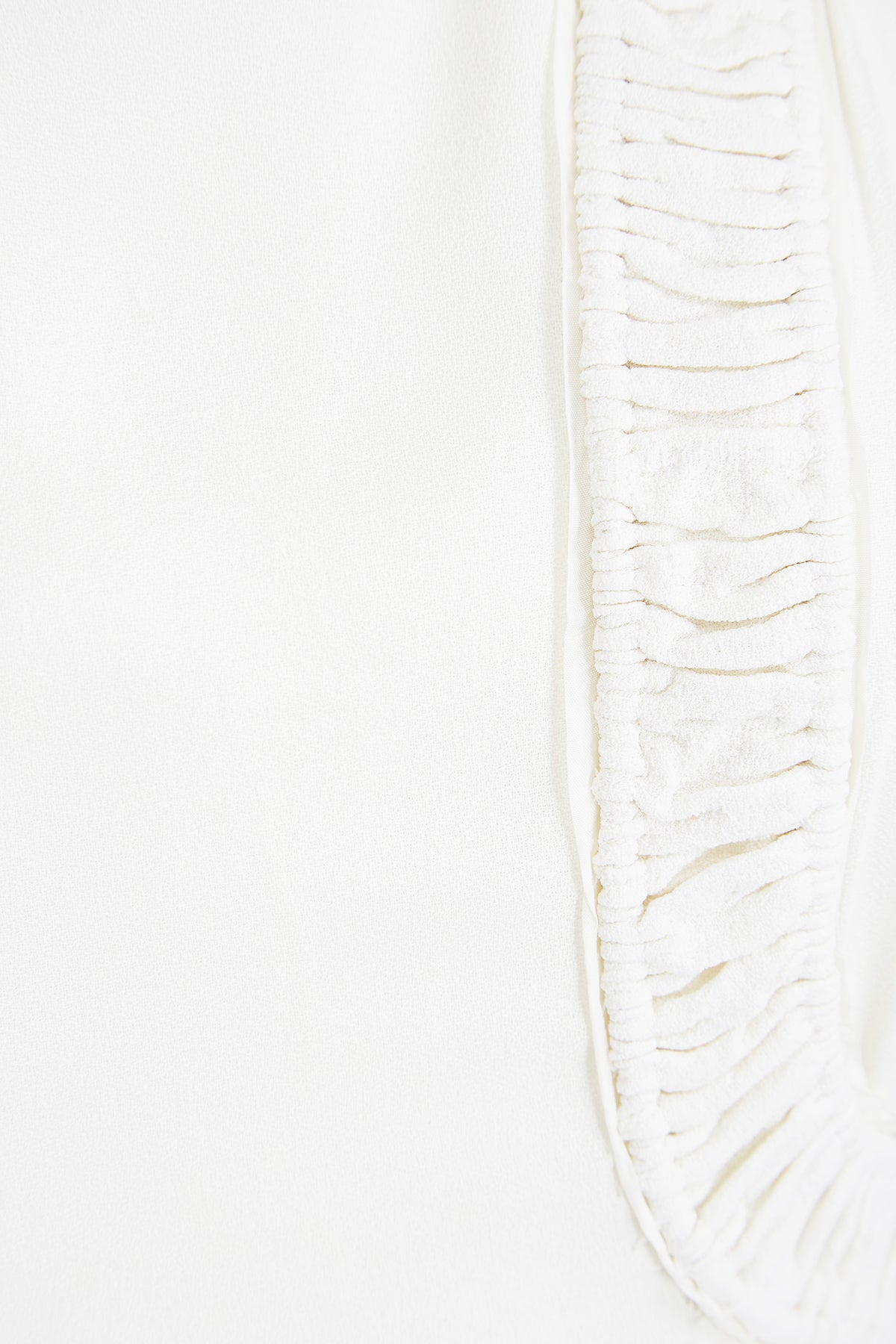 Late 1930s Early 1940s White Crepe Wedding Dress