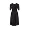 ARCHIVE - 1940s Claire McCardell by Townley Navy Circle Print Dress