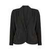 1940s Sally Slade Wool and Beaded Soutache Work Jacket