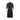1940s Haute Couture Black Silk Dress