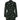 1940’s Black and Floral Peplum Shirt Rayon Tea Dress