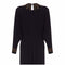 1940s Black Full Length dress with Gold Beading