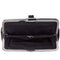 1940s Black Leather Novelty Clutch Bag With Scottie Dog