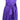 1940s Haute Couture Purple Satin Chiffon Dress