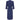 ARCHIVE - 1940s Minx Mode Navy Patriotic Dress With Checkered Ribbon