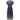 1940s Navy And White Polkadot Dress With Bow Detail and Waist Tie